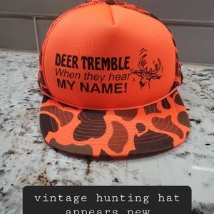 Vintage Hunting Hat